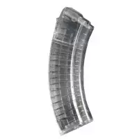 CARREGADOR PROMAG AK-47 7.62x39mm 30 TIROS TRANSPARENTE