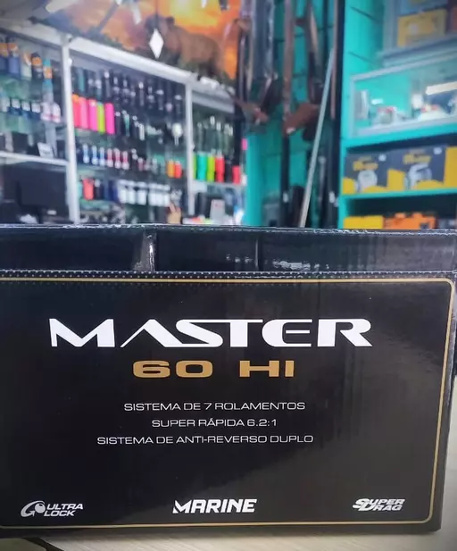 CARRETILHA MARINE SPORTS MASTER 60 HI