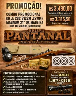 RIFLE CBC 8122M .22WMR