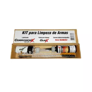 KIT DE LIMPEZA CORROSIONX 9MM .38 .380