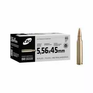 MUNIÇÃO CBC 5,56MM M193 55GR 50un