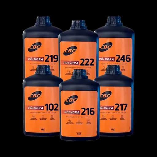 PÓLVORA DE BASE SIMPLES CBC - 1KG - PCE