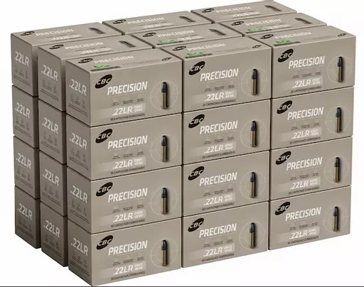 MUNIÇÃO .22 LR CHOG SUBSÔNICO PRECISION 40GR 1000un