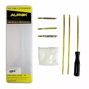 KIT DE LIMPEZA PARA ARMA LONGA 20 POL. CAL. 4.5MM