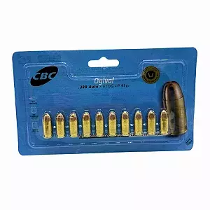 MUNIÇÃO CBC .380 ETOG +P 95GR 10un