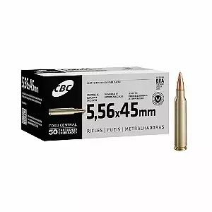 MUNIÇÃO CBC 5.56x45 M193 55GR 50un