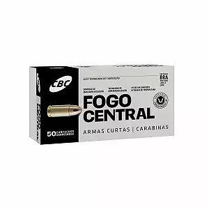MUNIÇÃO CBC 9MM ETOG 124GR TREINA 50un