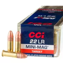 MUNIÇÃO CCI .22 LR 40GR HS MINI MAG CX 100un