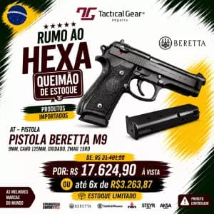 PISTOLA BERETTA M9 9mm