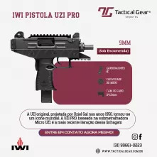 PISTOLA IWI UZI PRO 9mm
