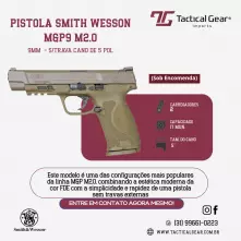 PISTOLA SMITH & WESSON M&P9 M2.0 9mm
