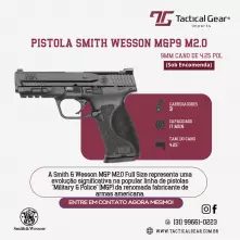 PISTOLA SMITH & WESSON M&P9 M2.0 FULLSIZE 9mm