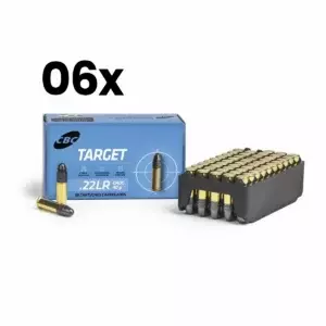 MUNIÇÃO CBC .22 LR TARGET CHOG 40GR 300un