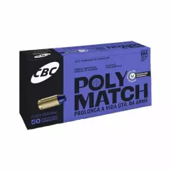 MUNIÇÃO CBC .40 S&W POLYMATCH 165GR 50un