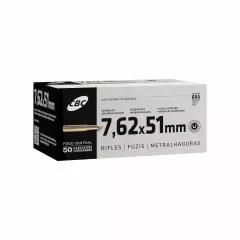 MUNIÇÃO CBC 7.62X51 M80 TREINA 50un
