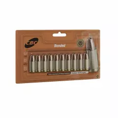 MUNIÇÃO CBC 9MM EXPO +P 147GR BONDED
