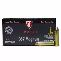 MUNIÇÃO FIOCCHI 357 MAGNUM 158GR TCCP