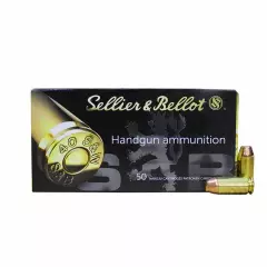 MUNIÇÃO SELLIER & BELLOT .40S&W 165GR FMJ 50un