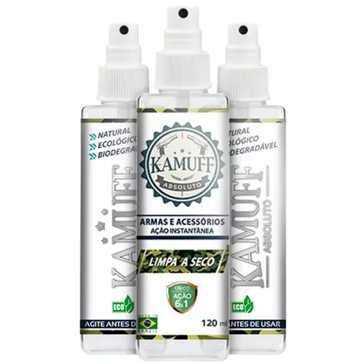 PRO HUNTERS SPRAY PARA LIMPEZA KAMUFF ABSOLUTO 120ML