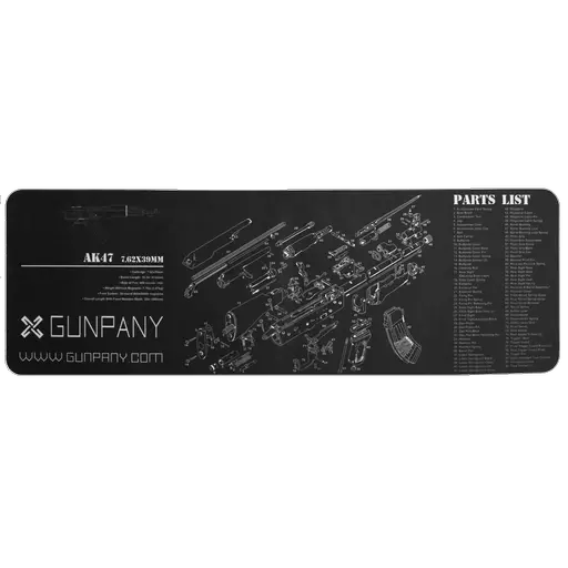 TAPETE DE BORRACHA PARA LIMPEZA DE ARMAS AK47 - VECTOR OPTICS