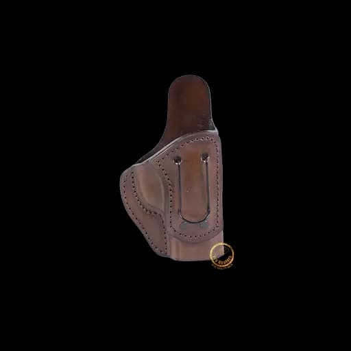 COLDRE VELADO AUDAZ CLIP EM AÇO MARROM PARA PISTOLA TAURUS TH
