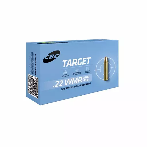 MUNIÇÃO CBC .22 ETOG 40GR TARGET