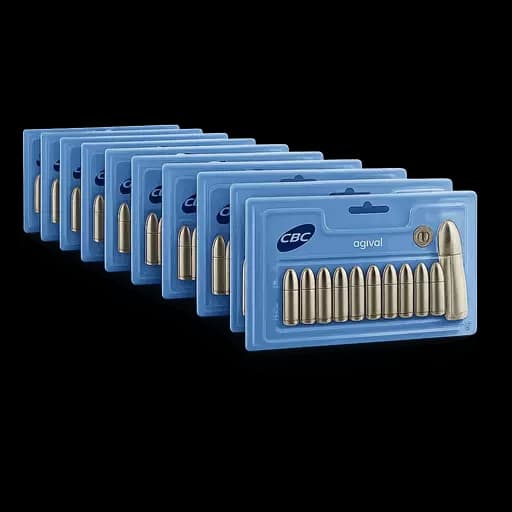 MUNIÇÃO CBC .38 TPC ETOG 124GR 100un