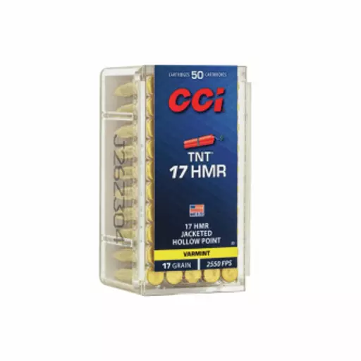 MUNIÇÃO CCI .17HMR TNT