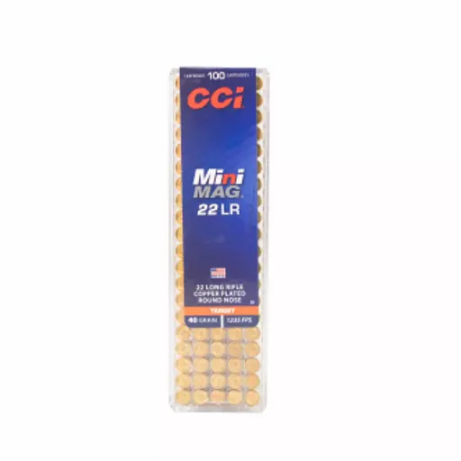 MUNIÇÃO CCI .22LR MINI-MAG 100un