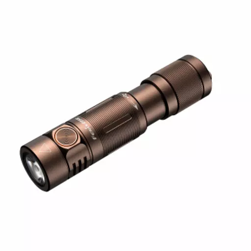 LANTERNA EDC FENIX E05R MARROM 400 LÚMENS