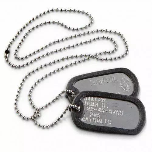 PRO HUNTERS - DOG TAG MILITAR COMPLETO