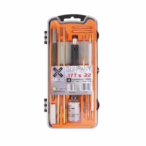 KIT DE LIMPEZA PARA ARMAS DE PRESSÃO 5.5/.22