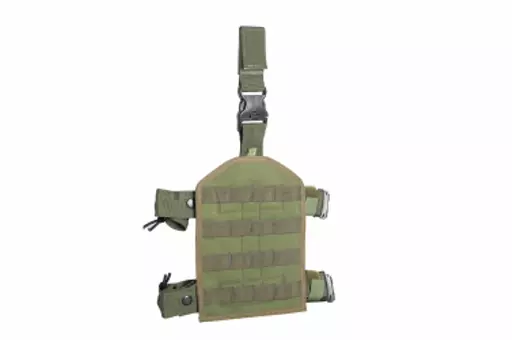 PLATAFORMA DE PERNA WARFARE V2 VERDE ANTIDERRAPANTE