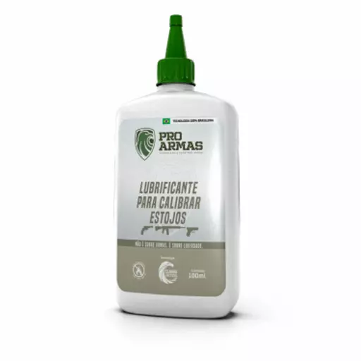 LUBRIFICANTE PARA CALIBRAR ESTOJOS DE MUNIÇÃO 100ML CLARUS TACTICAL
