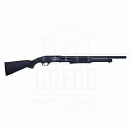 ESPINGARDA CBC PUMP MILITARY 3.0 CORONHA FIXA 12 GA