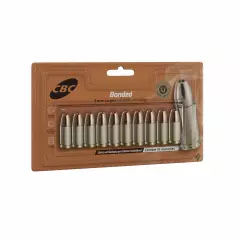 MUNIÇÃO CBC 9MM BONDED EXPO +P 124GR 10un