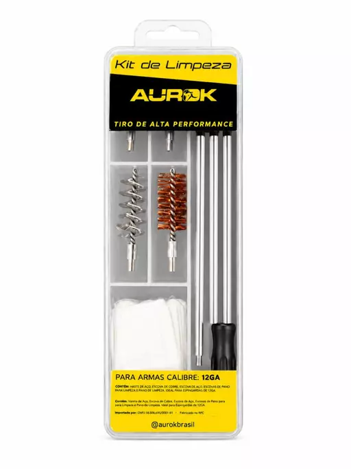 KIT LIMPEZA AUROK PARA ARMA LONGA