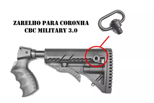 SUPORTE BANDOLEIRA PARA CORONHA CBC MILITARY 3.0 - ENGATE RÁPIDO