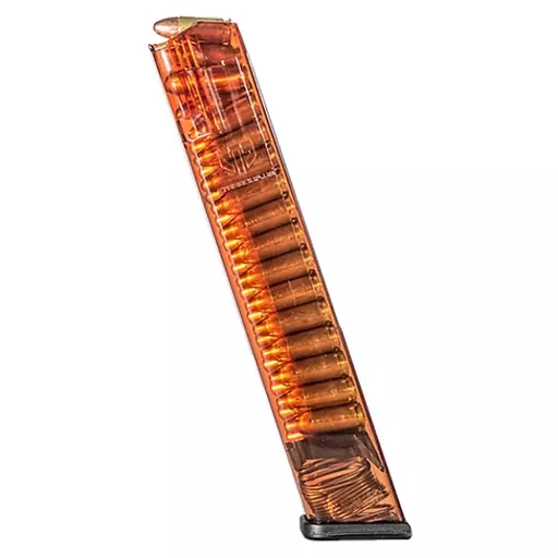 CARREGADOR ETS GLOCK G19 G17 G19X G26 G34 G45 9MM 32TIROS