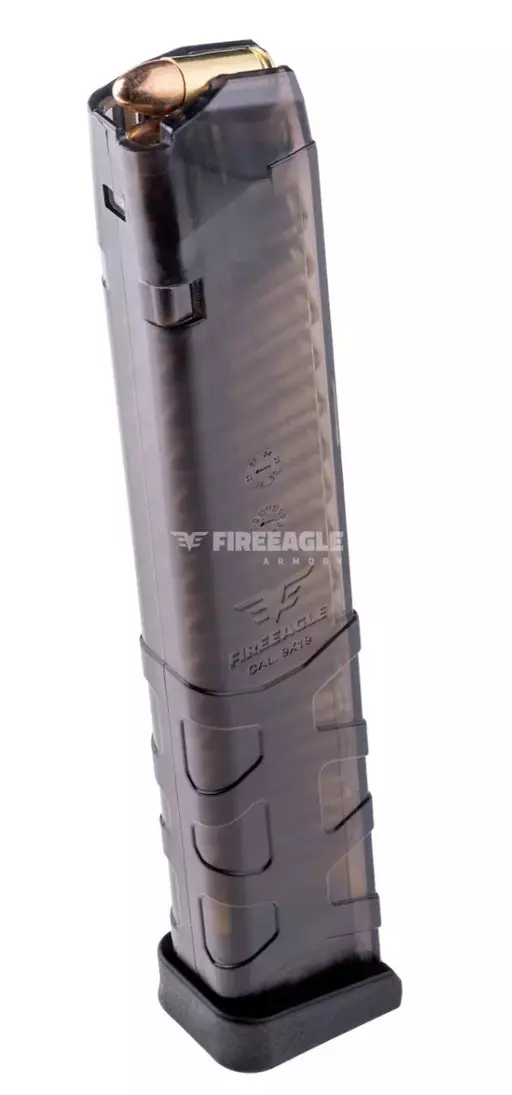 CARREGADOR FIRE EAGLE 33 TIROS 9MM