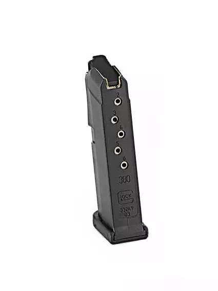 CARREGADOR ORIGINAL GLOCK G42 .380 6 TIROS