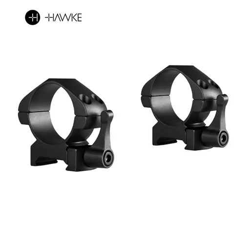 SUPORTE ANEL PARA LUNETA HAWKE DE 30MM PARA TRILHO DE 20MM MÉDIO AÇO MOD 23016