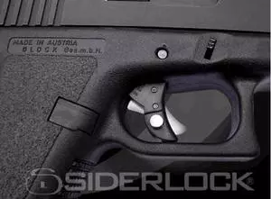 GATILHO PARA GLOCK COM TRAVA DE SEGURANÇA SIDERLOCK GEN1-4