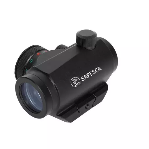 MIRA HOLOGRÁFICA RED DOT SAPESCA 1X22MM CT PARA TRILHO 20MM