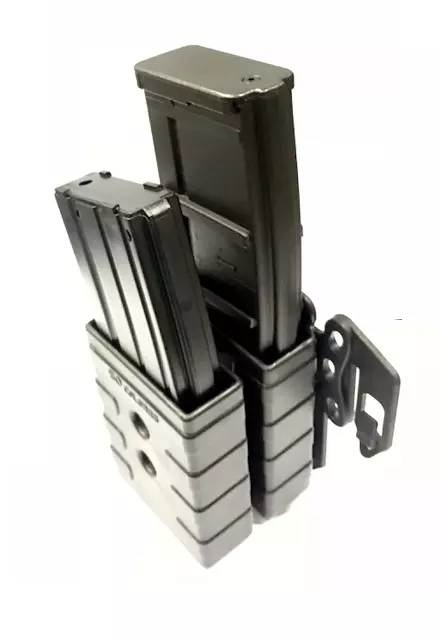 PORTA CARREGADOR DUPLO ROTATIVO SÓCOLDRES PARA CARREGADOR FUZIL 5,56