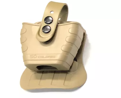 PORTA ALGEMA EM POLÍMERO SOCOLDRES UNIVERSAL - COYOTE - (AMBIDESTRO) ROTATIVO - PADDLE