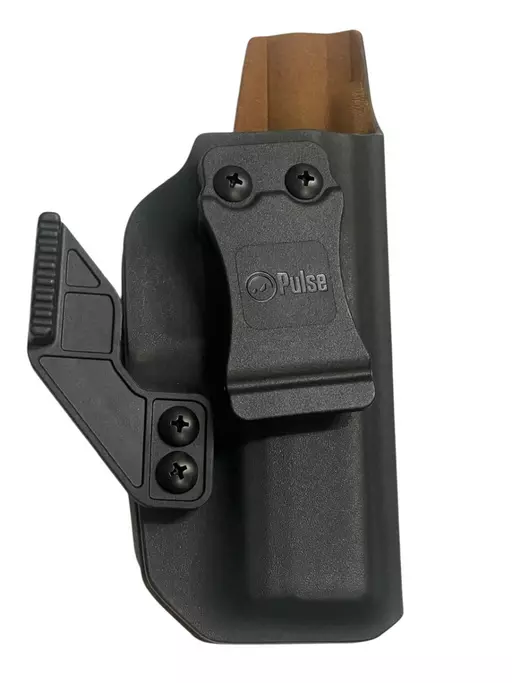COLDRE KYDEX PREMIUM PULSE GLOCK 22 GEN3-4 IWB VELADO DESTRO PRETO