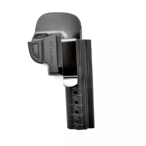 COLDRE UNIVERSAL EM POLIMERO EMBORRACHADO VELADO (INTERNO) PARA REVOLVER 6 TIROS SOCOLDRES