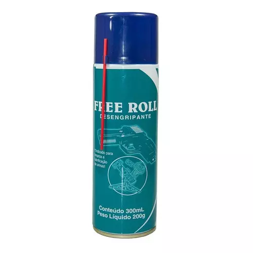 LUBRIFICANTE E ANTICORROSIVO FREE ROLL PARA ARMAS - 300ML