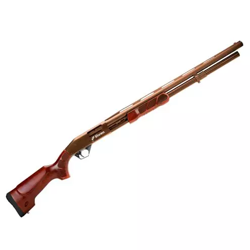 ESPINGARDA CBC SAVANA BRONZE PUMP ACTION 28" 12 GA